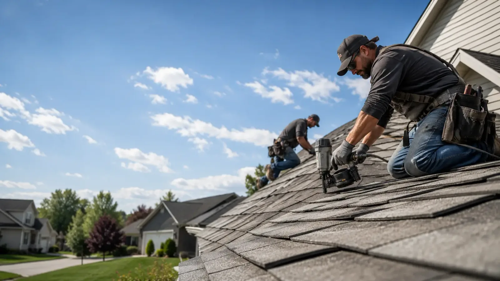 Storm Damage Roof Repair in Donnellson, IL near me